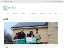 Tablet Screenshot of greensunnj.com
